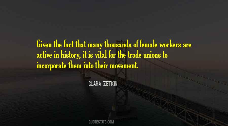 Quotes About Trade Unions #408024