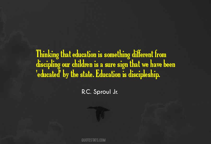 A Different Education Quotes #1169520