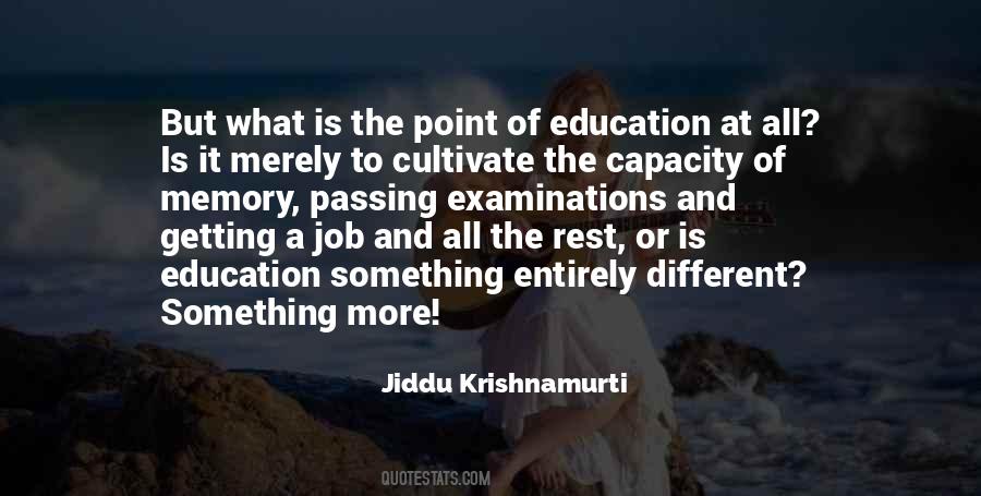 A Different Education Quotes #165003 A Different Education Quotes #165003