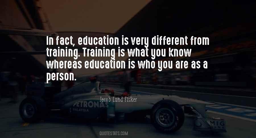A Different Education Quotes #178629 A Different Education Quotes #178629