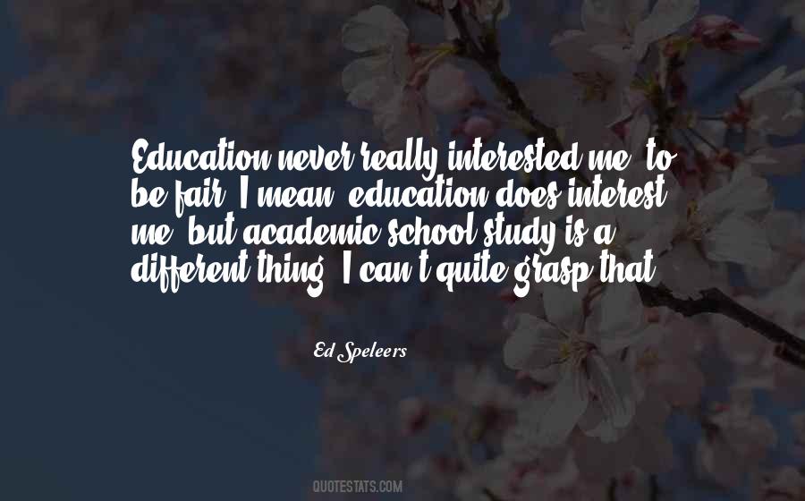 A Different Education Quotes #496407