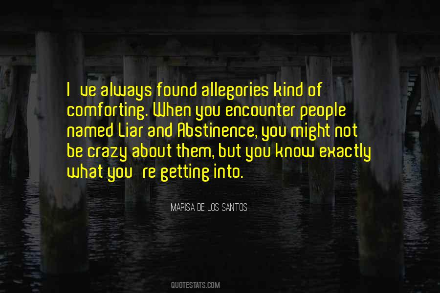 Quotes About Allegories #1094662