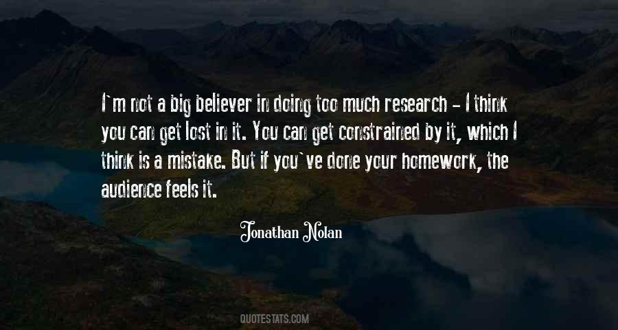 Quotes About Not Doing Your Homework #1430956