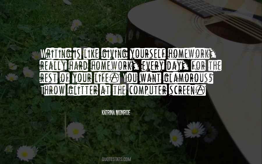 Quotes About Not Doing Your Homework #87084