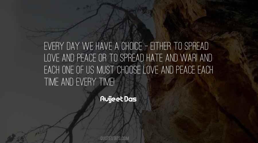 Quotes About Love And Peace #1062520