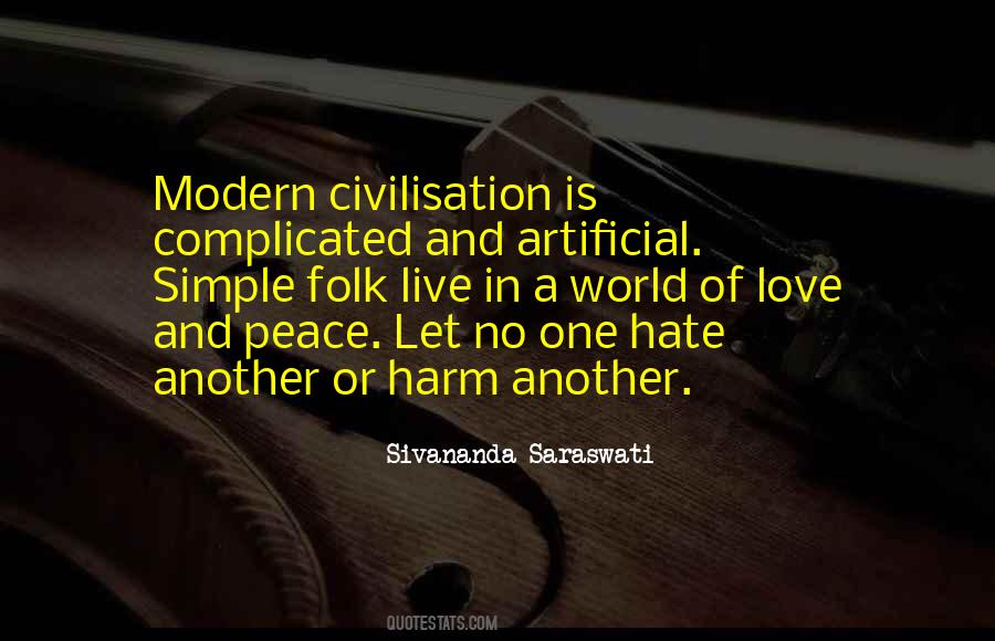 Quotes About Love And Peace #165163