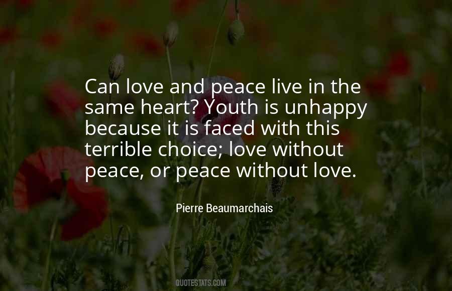 Quotes About Love And Peace #1764782