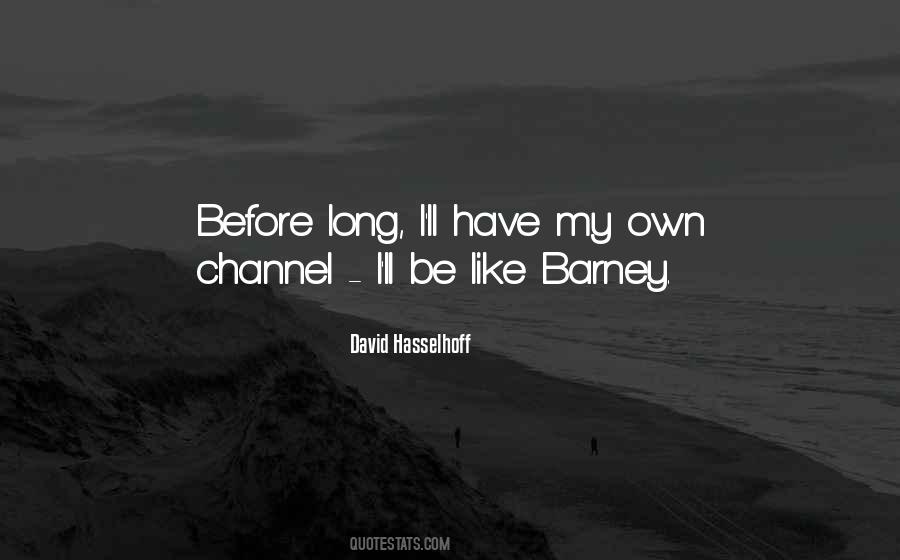 Quotes About Channel #1363747