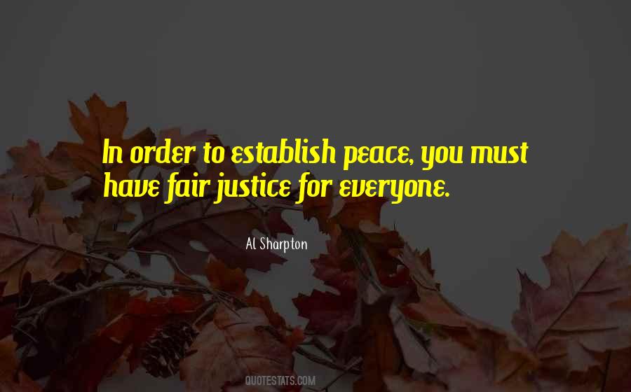 Establish Peace Quotes #960906