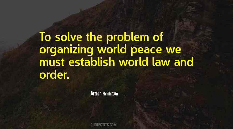 Establish Peace Quotes #976162