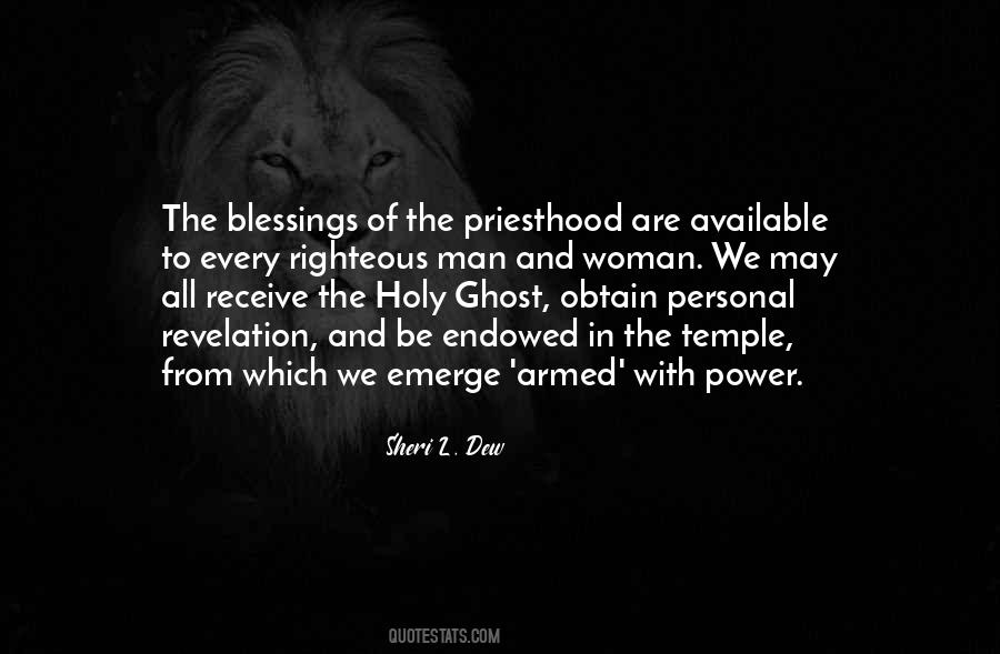 Quotes About Priesthood #1030551