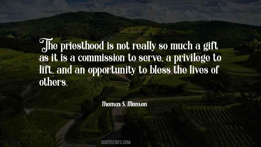 Quotes About Priesthood #607361