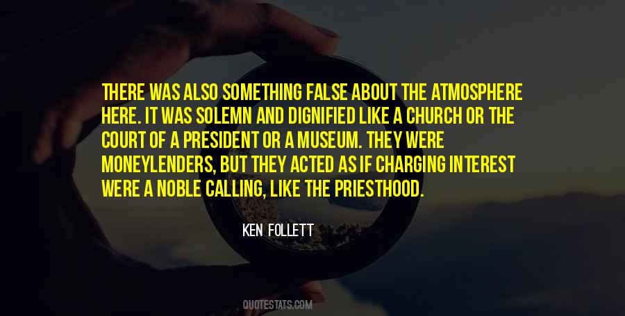 Quotes About Priesthood #692648