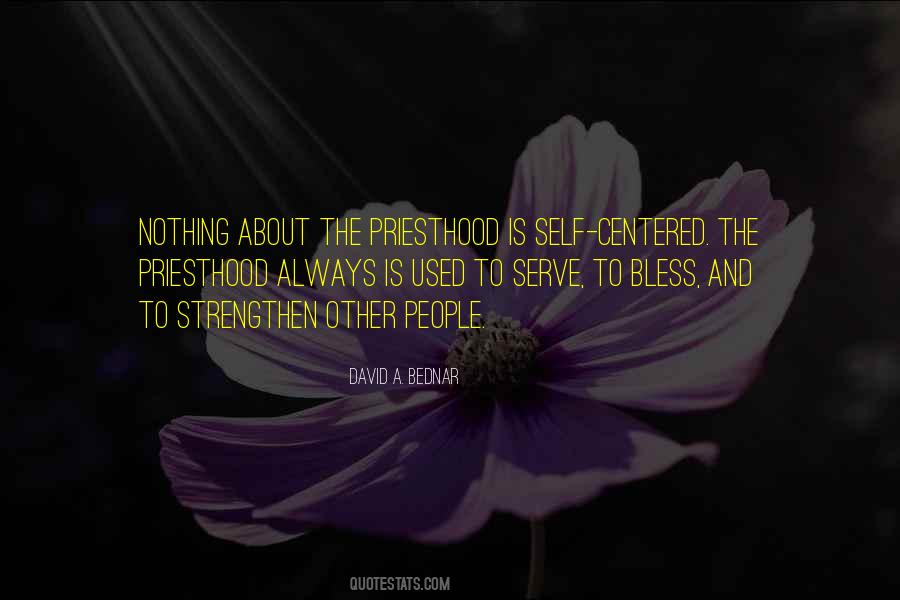 Quotes About Priesthood #795412