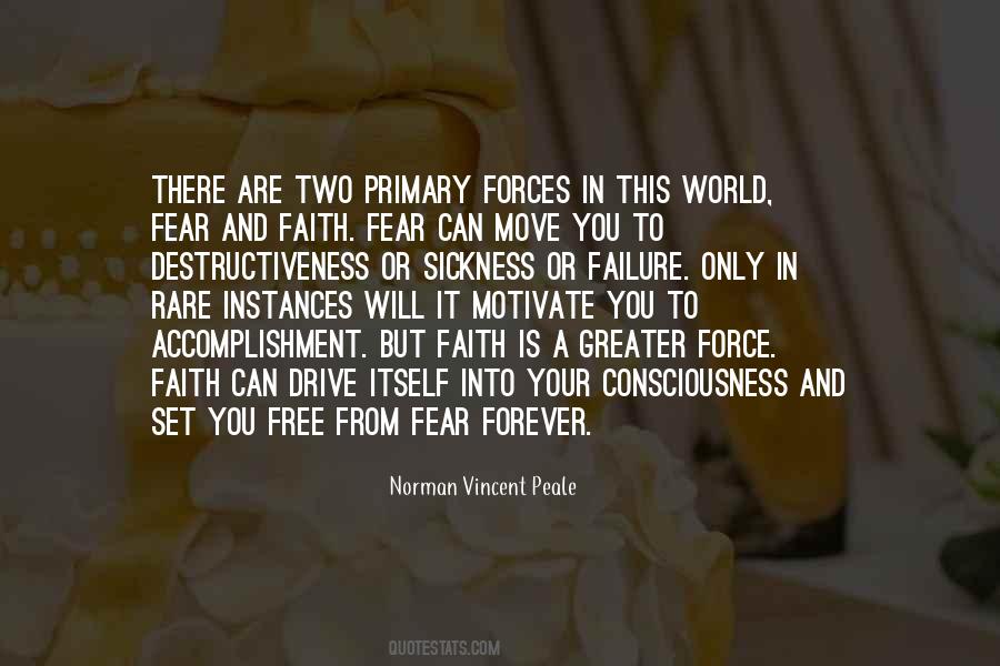 Quotes About Fear And Faith #1509707