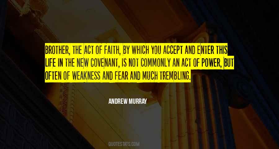 Quotes About Fear And Faith #190628