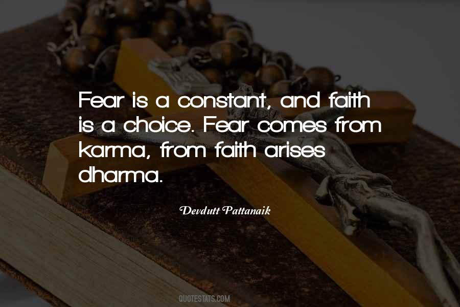 Quotes About Fear And Faith #610643