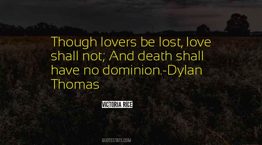 Quotes About No Love Lost #778654