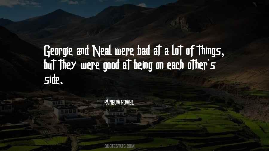 Quotes About Being Good And Bad #606984