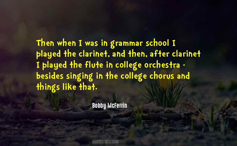 Quotes About Clarinet #1085391