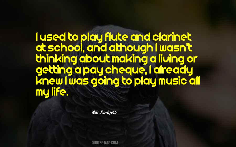 Quotes About Clarinet #1156509