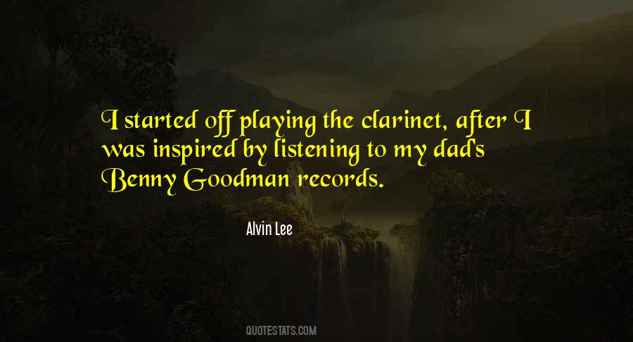 Quotes About Clarinet #1283147
