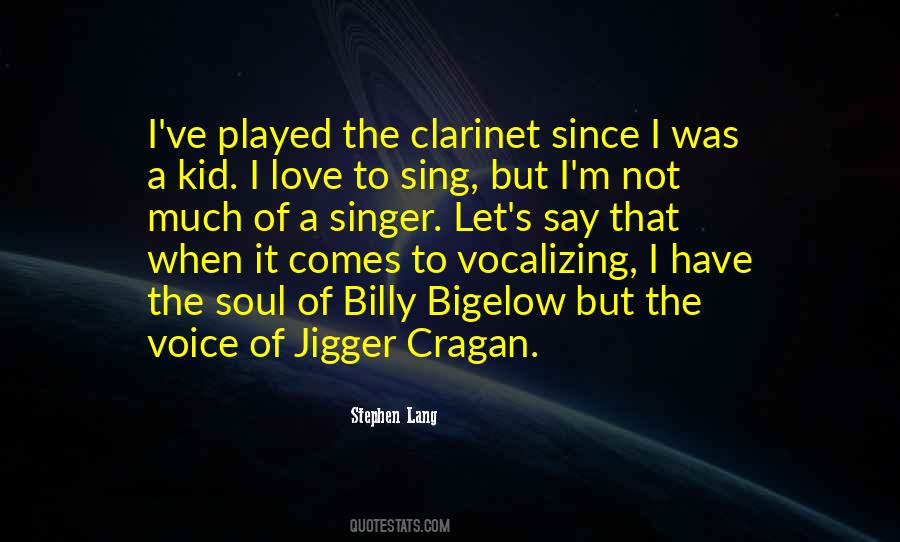 Quotes About Clarinet #884659