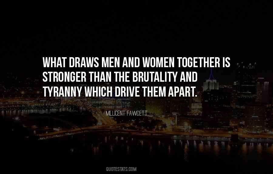 Quotes About Stronger Together #997966