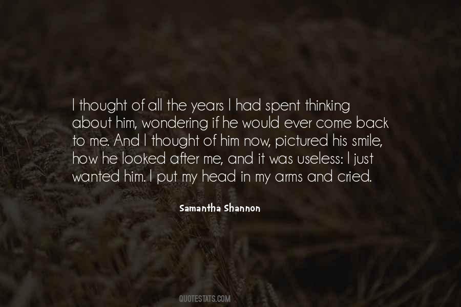 Quotes About Thinking About Him #1149637