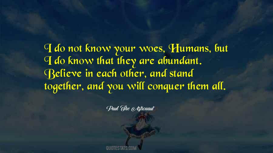 Humanity Humans Quotes #129820