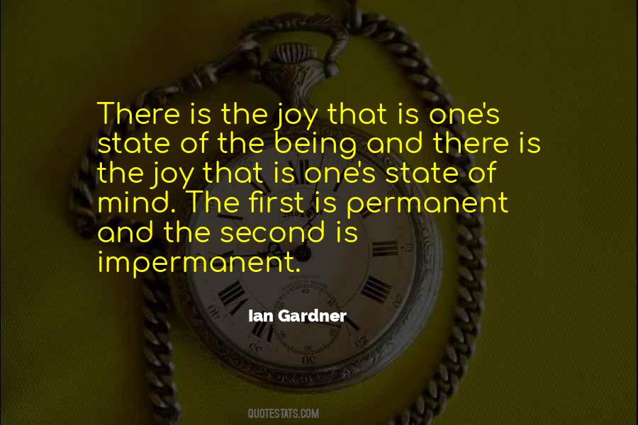 Life Is Impermanent Quotes #1864473
