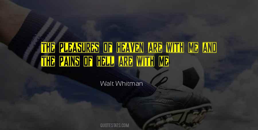 Pains And Pleasures Quotes #671611