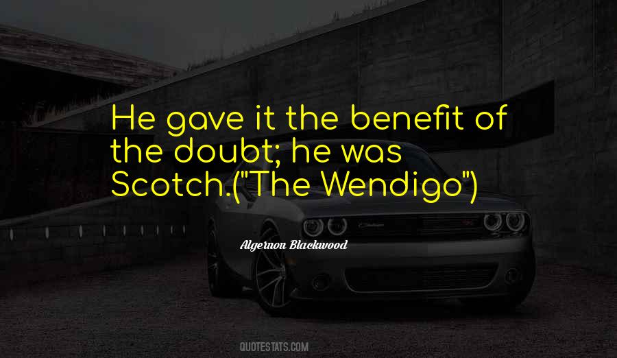 Quotes About Wendigo #1656747