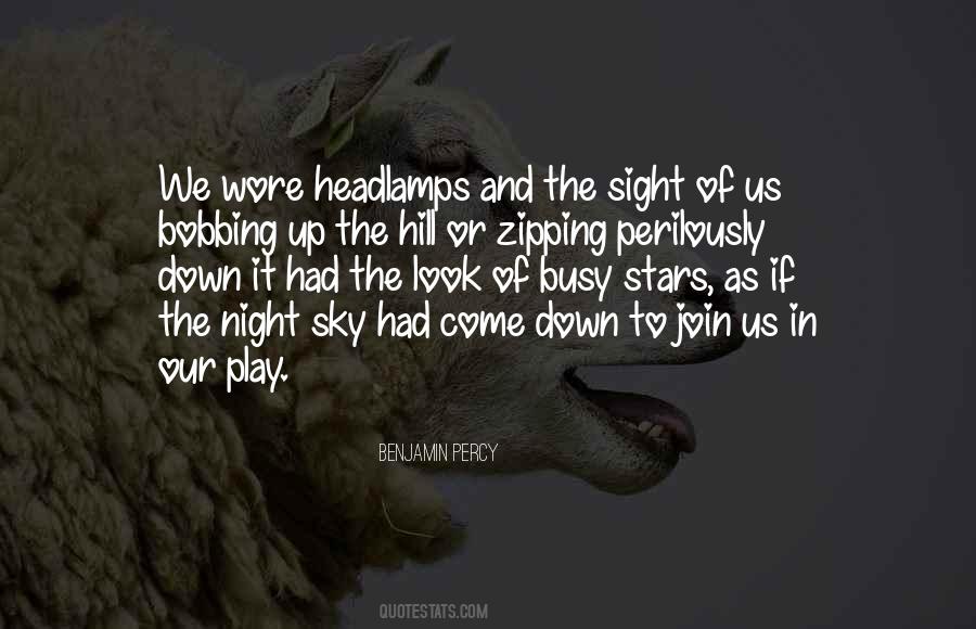 Quotes About Night Sky #1029008