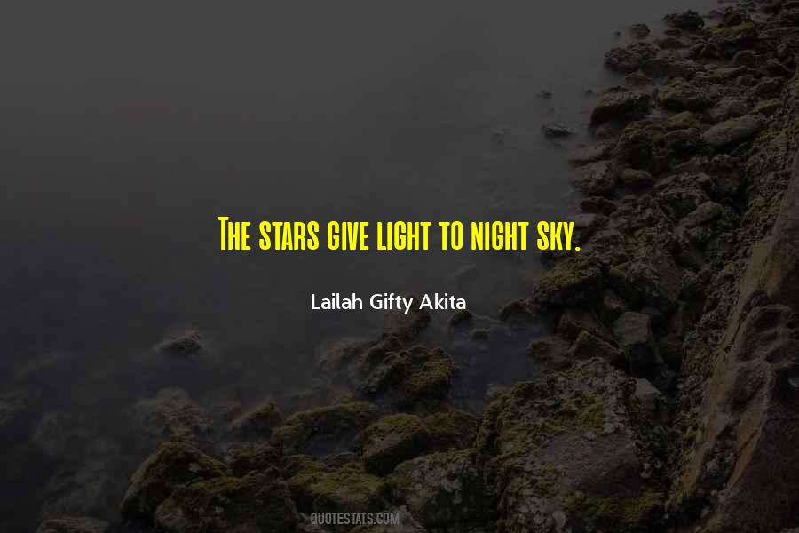 Quotes About Night Sky #1460101