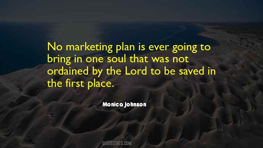 Quotes About The Lord's Plan #120940