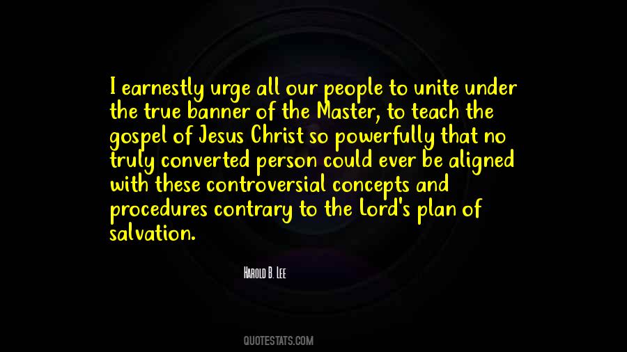 Quotes About The Lord's Plan #294920