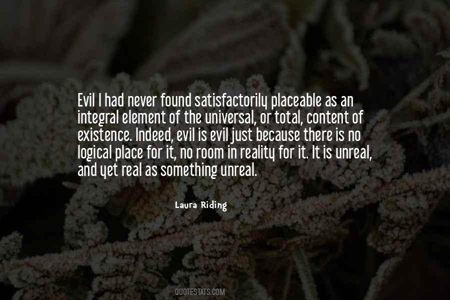 Quotes About Existence Of Evil #1133396