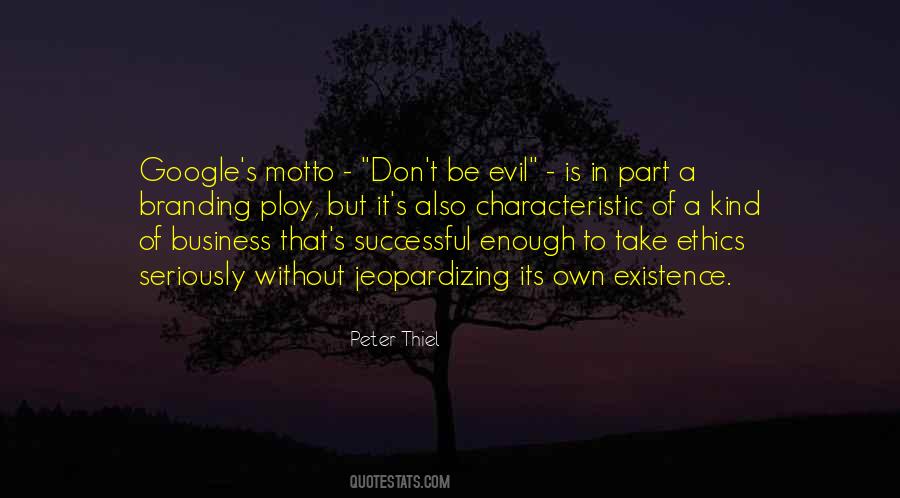 Quotes About Existence Of Evil #440053