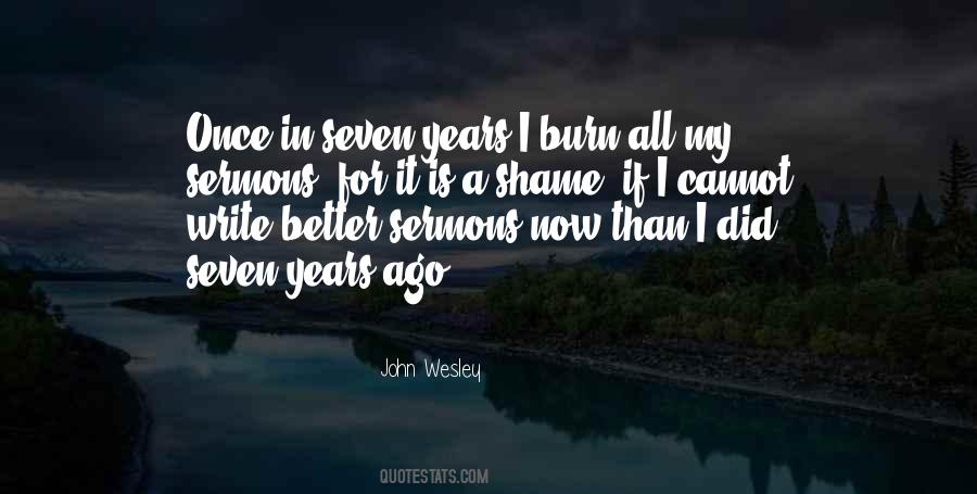 Quotes About Seven Years #21868 Quotes About Seven Years #21868