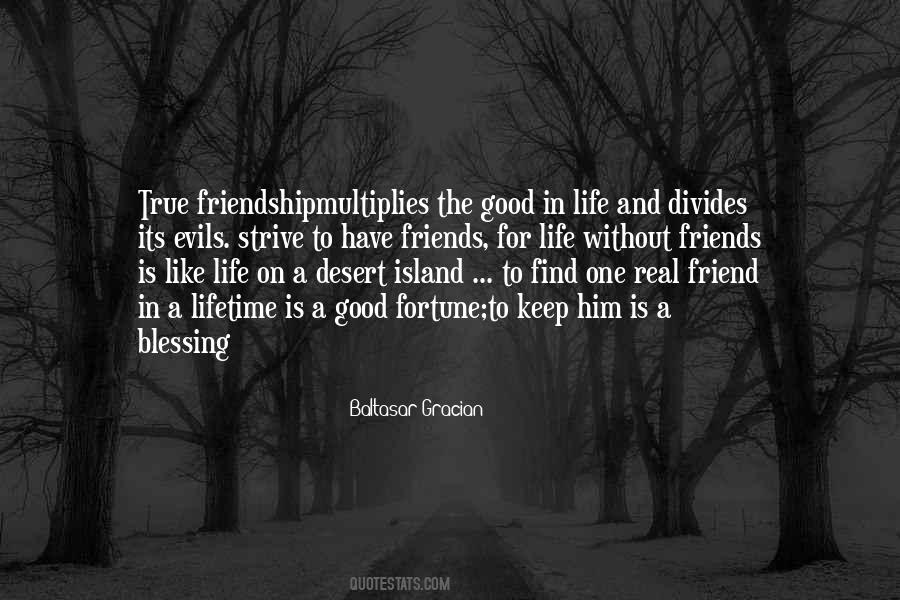 Quotes About Without Friends #524697