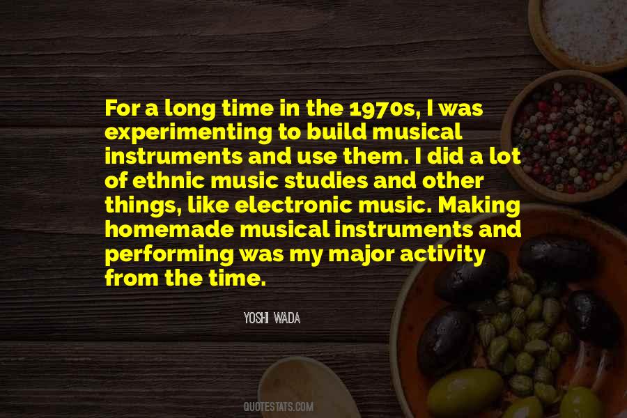 Quotes About Experimenting #724232