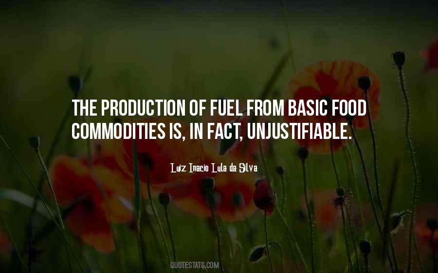 Commodity Production Quotes #278536