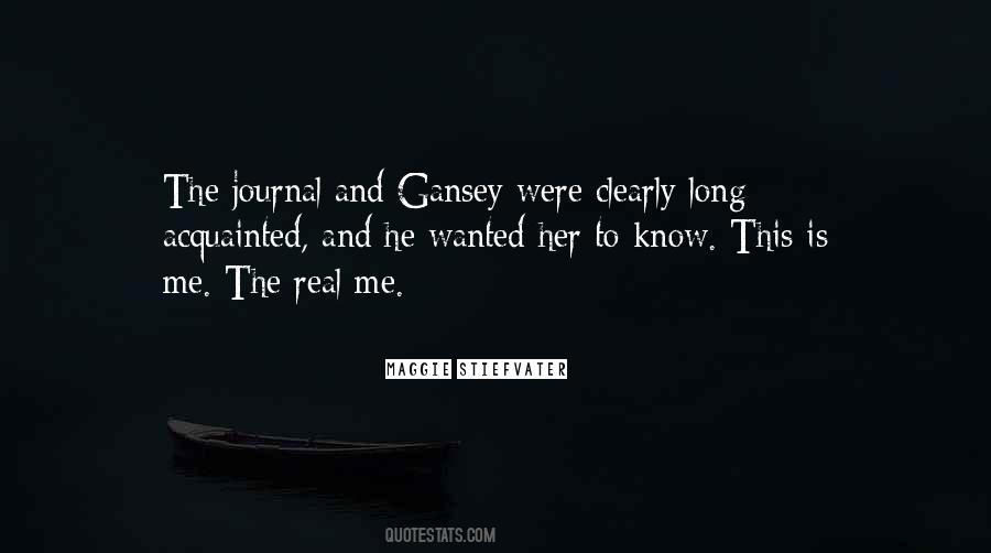 Quotes About Gansey #604791