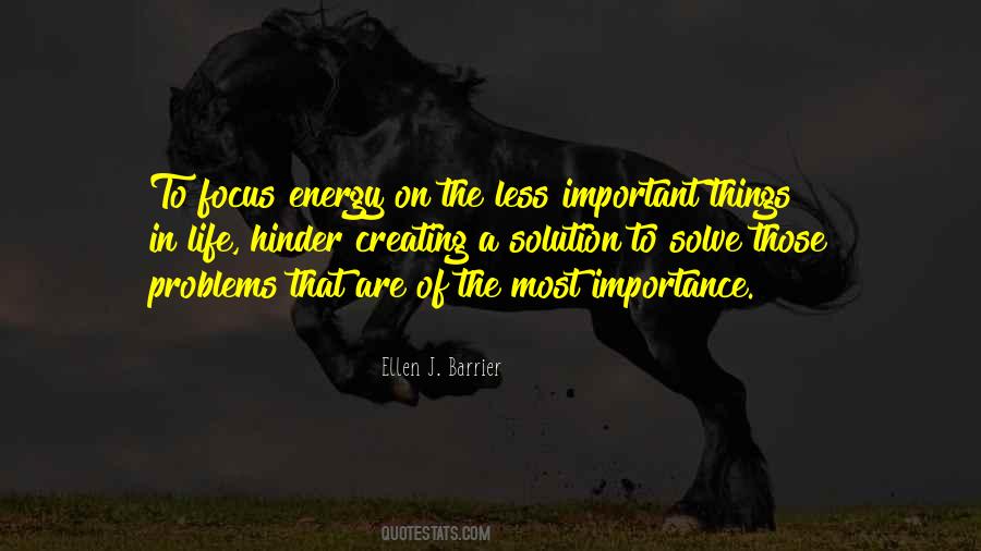 Quotes About Important Things #1270116