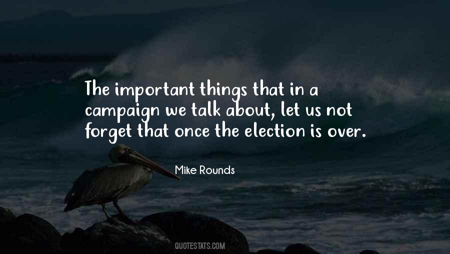 Quotes About Important Things #1310341