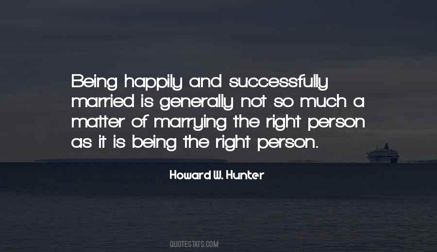 Quotes About Marrying The Right Person #719988