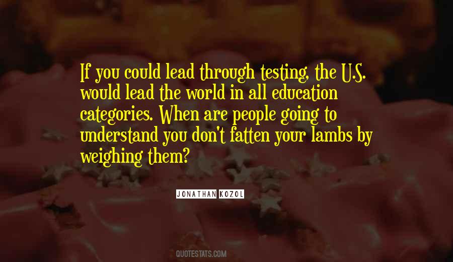 U S Education Quotes #771272