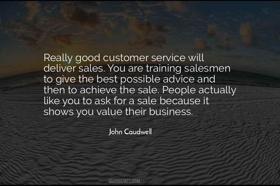 Quotes About Good Customer Service #31743