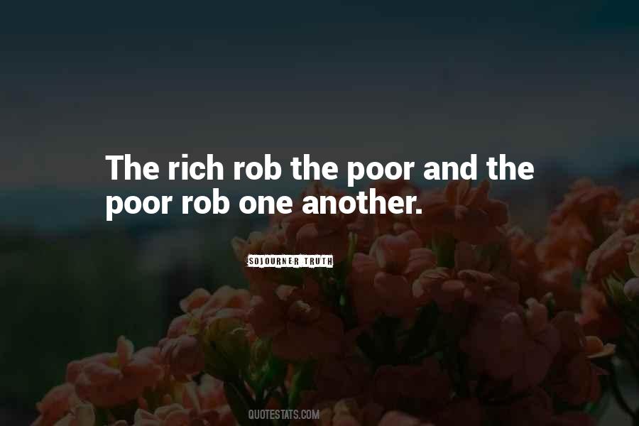 Quotes About Rich Poor #43694